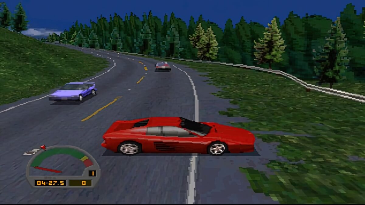 Need for Speed - геймплей игры Panasonic 3do